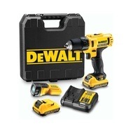 10,8 Volt / 2,0 Ah Akku-Bohrschrauber-Set mit Akku LED-Lampe DCL508