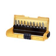 11-tlg. Schrauberbit-Set Ausführung EXTREME DEWALT® mit 10 Bits (PZ 1- 3, PH 1-3, T10, 15, 20, 25) und einem Magnetbithalter