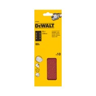 Schleifpapier 93 x 230mm K80, Mehrzweck - Holz/Farbe - Trockenschliff - Gelocht (8 Loch parallel)