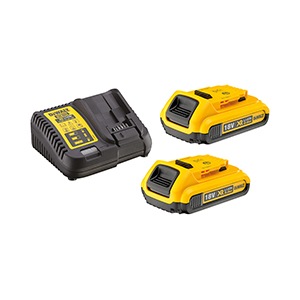 Akku-Kit (2 x 18 Volt / 2 Ah plus DCB 115)